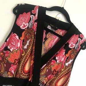 Paisley print Maxi Dress